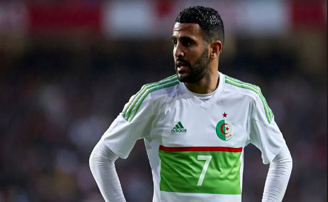 محرز يشيد بعمل بلماضي في المنتخب