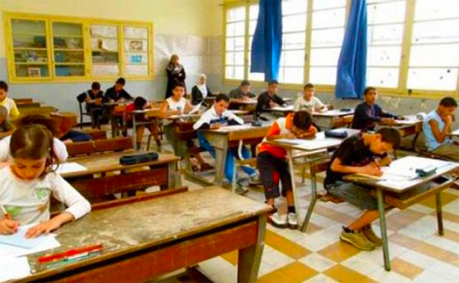 نتائج التلاميذ الذين تحصلوا على المعدل خلال الفصل الثاني من السنة الدراسية