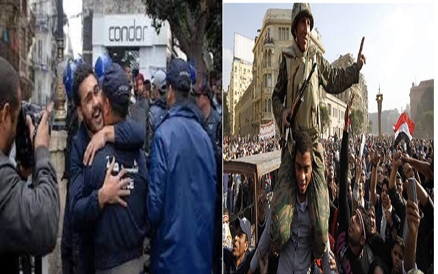 لا اعرف لماذا المظاهرات في الجزائر تذكرني بفيلم مصري أنتج سنة 2013
