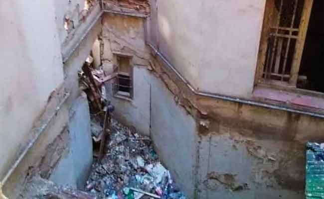 انهيار عمارة بالعاصمة يخلف قتلى