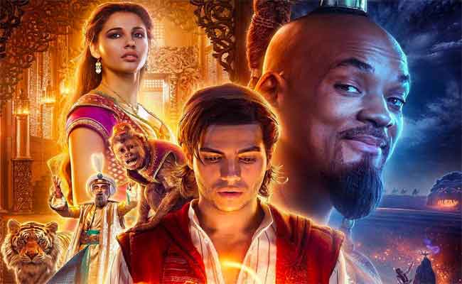 Aladdin يتربع على عرش ايرادات السينما الأمريكية...