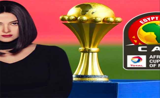 دنيا سمير غانم نجمة حفل ختام كأس الأمم الافريقية للعام 2019...