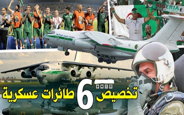 القايد صالح يركب على موجة المنتخب الوطني ويستغلها احسن استغلال