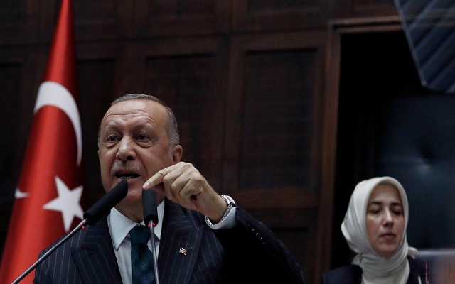 أردوغان يتهم أمريكا بالسرقة في صفقة مقاتلات إف-35