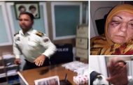 في مطار إيراني ضابط يعتدي بوحشية على عراقية مسنة