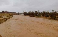 الحماية المدنية تنستل جثة الطفل الذي جرفته سيول وادي ملياس ببني ونيف ببشار