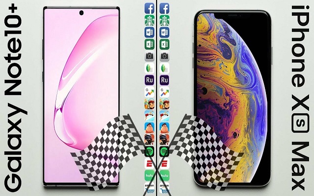 +Galaxy Note10 يتفوق علىIPhone XS Max...