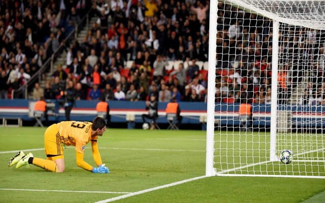 كورتوا خيب الآمال مع ريال مدريد...