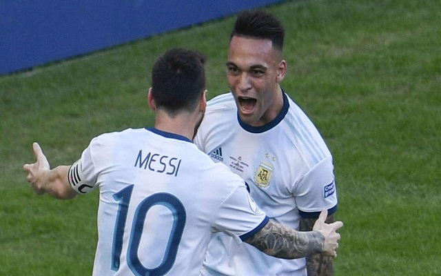 هل سيلعب لاوتارو بجانب ميسي في برشلونة...
