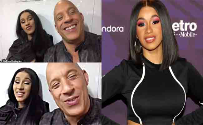 كاردي بي تقدم ثاني مغامراتها السينمائية مع فان ديزل في