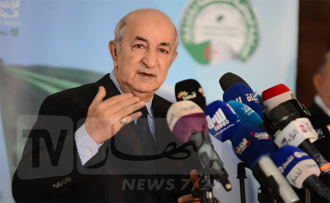 تبون يودع ملف ترشحه و يتوعد بالعمل على دخول الجزائر