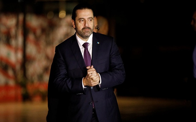 من الإمارات الحريري ينتقد حزب الله