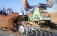 انقلاب جرار يخلف قتيلا و مصابا ببلدية عين الكيحل في عين تموشنت