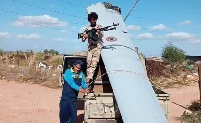 إسقاط طائرة  مسيرة إيطالية في ليبيا...