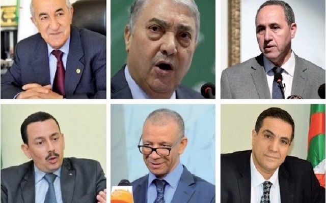 اللجنة المكلفة بانتخابات القايد صالح هؤلاء هم من رضي عليهم حاكم البلاد