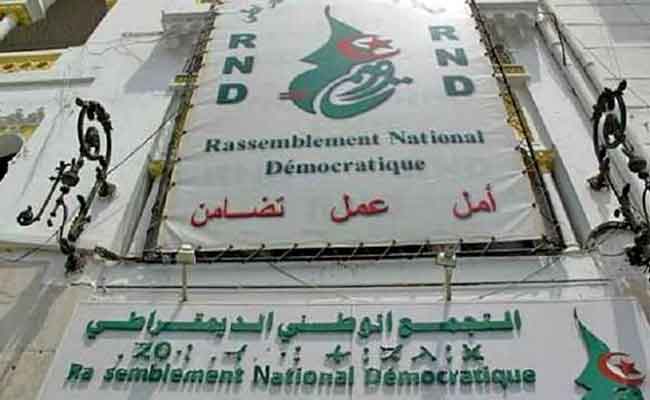 الأرندي يهنئ الشعب الجزائري في انجاح الرئاسيات و