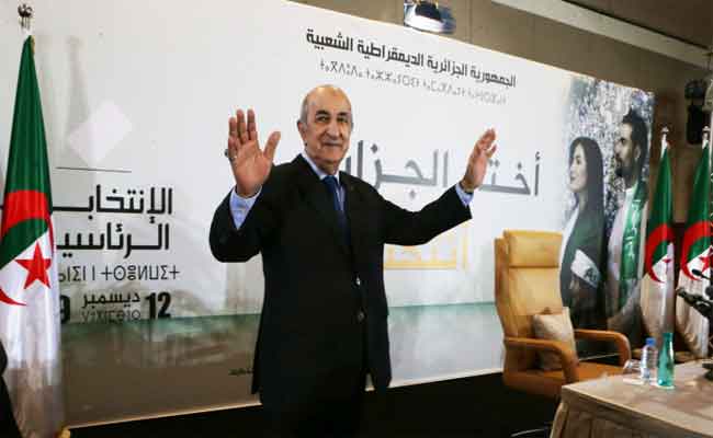 تبون يؤدي اليمين الدستورية خلال هذا الأسبوع