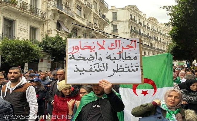 الشعب للقايد صالح يوم لك ويوم عليك استعد سنبدأ من البداية