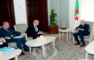 رئيس الجمهورية تبون يستقبل وزير الخارجية الفرنسية لودريون