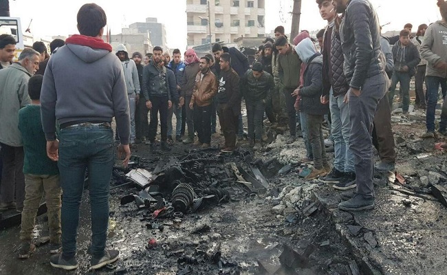 في معقل المعارضة السورية انفجار شاحنة مفخخة يُخلف سبعة قتلى