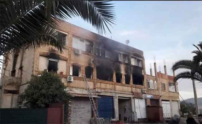 حريق ببناية يخلف 3 إصابات بالبويرة...