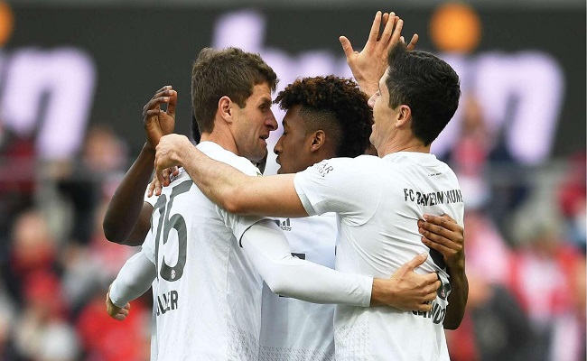 بايرن ميونيخ يكتسح كولون ويتصدر الدوري الألماني...