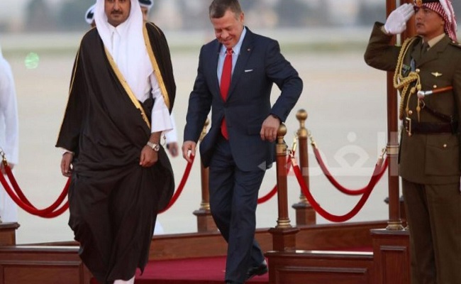 بعد توتر العلاقات بين الأردن والإمارات زيارة مرتقبة لأمير قطر لعمان