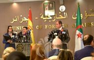 وزيرة الخارجية الاسبانية : 