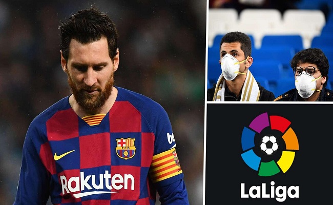 نصف مليار دولار خسائر الدوري الإسباني بسبب كورونا...