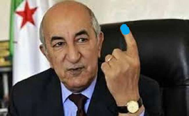 استفاقة أصحاب الأصابع الزرقاء تدفع تبون لممارسة المزيد من القمع والديكتاتورية