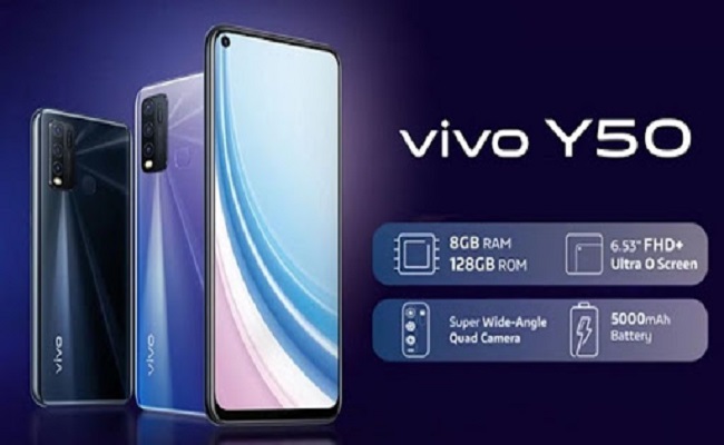 فيفو تطلق هاتف Vivo Y50 بسعر مناسب...