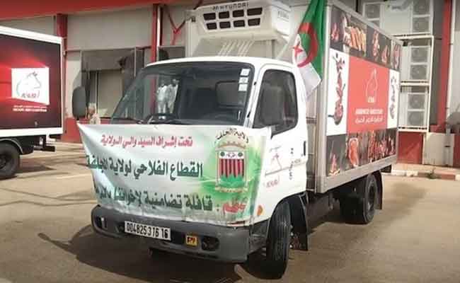 تبرع موالو الجلفة بزهاء 200 رأس من الأغنام لمواطني البليدة