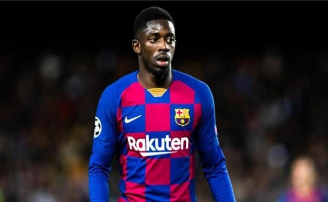 مدرب برشلونة متمسك بديمبيلي...