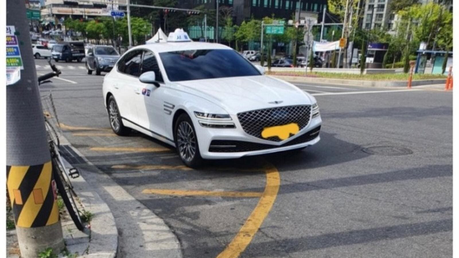 في بلدها الأم جينيسيس G80 تتحول إلى سيارة أجرة...