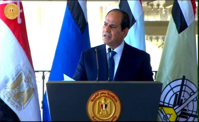 السيسي يأمر القوات الجوية المصرية بالاستعداد