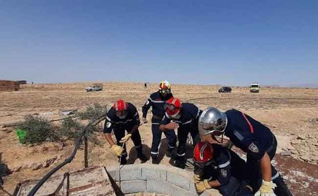 وفاة غطاس أثناء عملية انتشال جثتي شخصين من بئر بتيارت