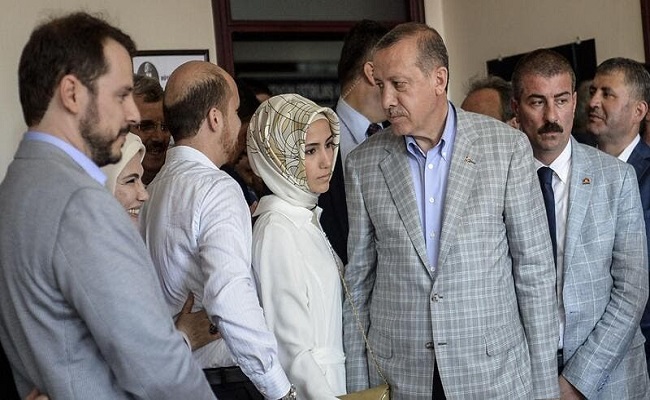أردوغان ابنتي خط احمر