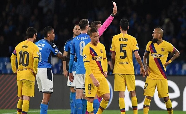هل ستنقل مباراة برشلونة ونابولي بعيداً عن كامب ناو...