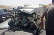 اصطدام سيارتين يخلف قتيلين و 3 جرحى في تيسمسيلت