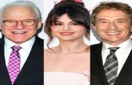 سيلينا غوميزأمام ستيف مارت ومارتن شورت في مسلسل الجريمة الكوميدي
