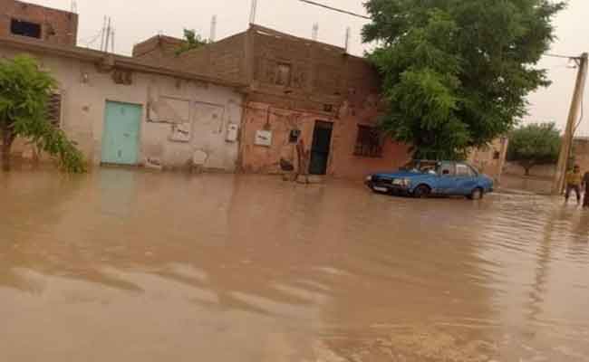 الأمطار الأخيرة بأدرار تخلف تضرر 162 مسكنا و أضرار بمنشآت مائية بتيميمون