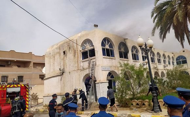 نشوب حريق بمصلحة طب الأطفال الرضع بمستشفى الأم-الطفل ''بشير بن ناصر'' بالوادي
