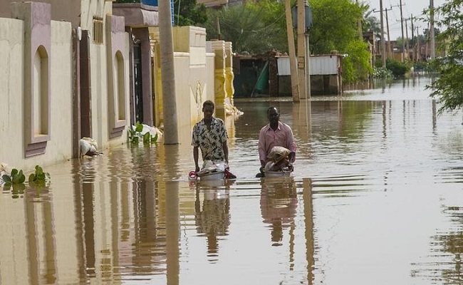 ألاف المشردين جراء الفيضانات بدولة جنوب السودان