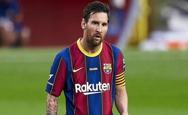ميسي غير سعيد في برشلونة...