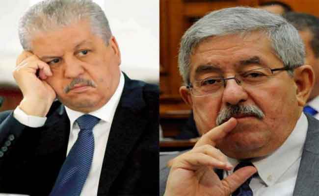 إدانة الوزيرين الأولين السابقين أويحيى وسلال بخمس سنوات حبسا نافذا