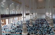 أول صلاة جمعة تقام بجامع الجزائر