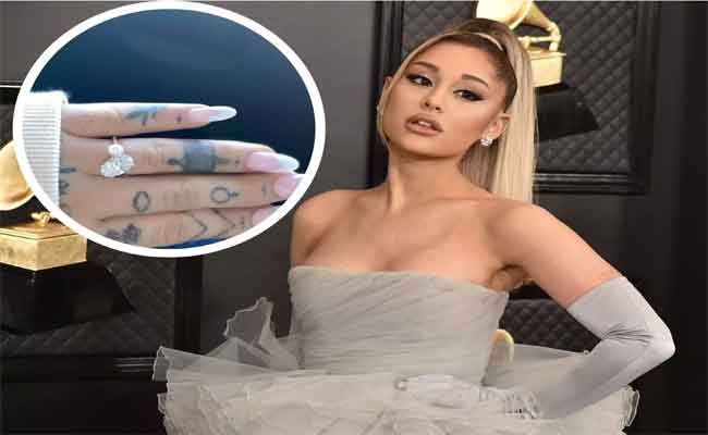 أرينا غراندي مخطوبة وخاتمها الماسي يشعل منصات التواصل الاجتماعي...