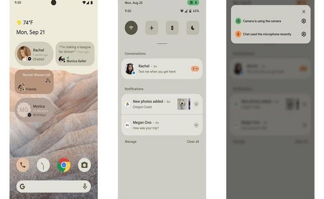 نظرة على نظام التشغيل Android 12...