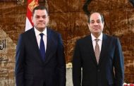 السيسي يستقبل رئيس الحكومة الليبية