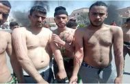 انتفاضة عشرات البطالين بورڤلة